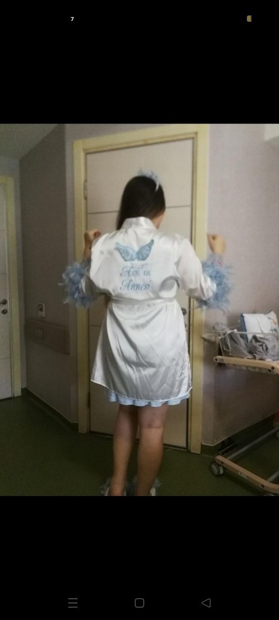 İsimli sabahlık (bebek çekimi) - Görsel 2