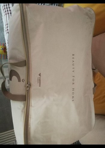 Cemil İpekçi İşlemeli Beyaz Parlak Yatak Örtüsü - Görsel 3