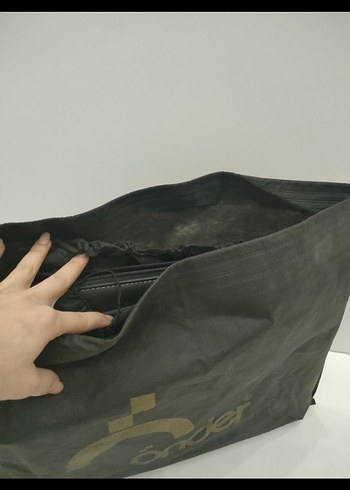 Önder Viyana lux saplı evrak çantası (Klasik Siyah Fermuarlı ) - Görsel 8