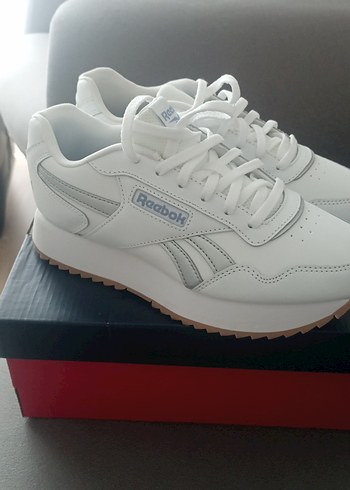 Reebok Beyaz Gri Platform Spor Ayakkabı