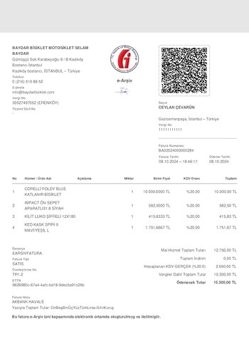 Faturası duruyor bi kaç ay önce alındı sıfır gbi - Görsel 8