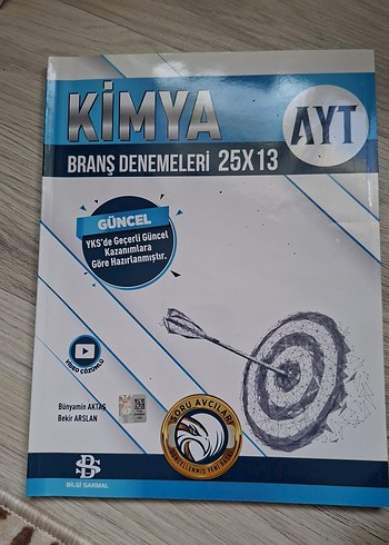 AYT Kimya Branş Denemeleri 25x13 Güncel