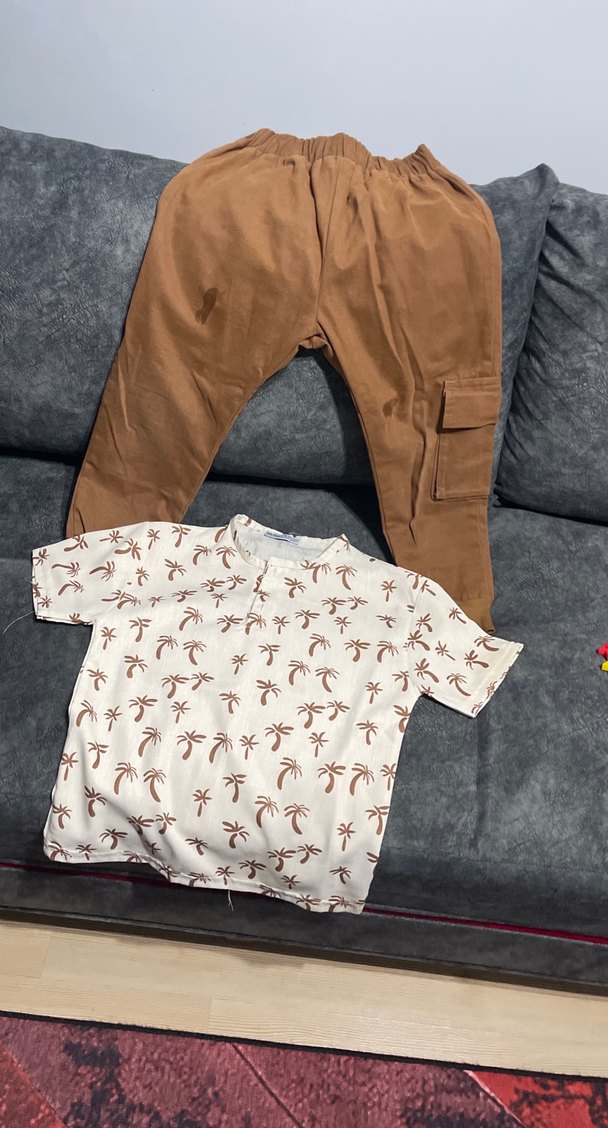 Kahverengi Bebek Erkek Sokak Stili Takım - Görsel 2