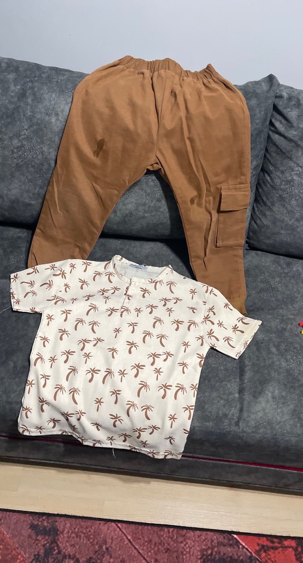 Kahverengi Bebek Erkek Sokak Stili Takım - Görsel 3