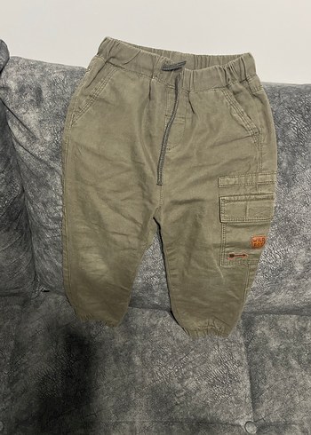 Erkek Çocuk Kahverengi Rahat Kesim Pantolon - Görsel 2