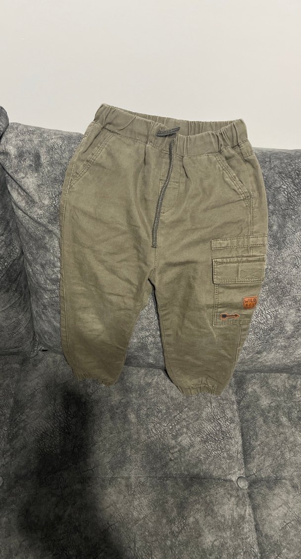 Erkek Çocuk Kahverengi Rahat Kesim Pantolon - Görsel 2