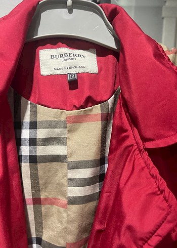 Bordo Düğmeli Kız Çocuk Ceket - Görsel 3