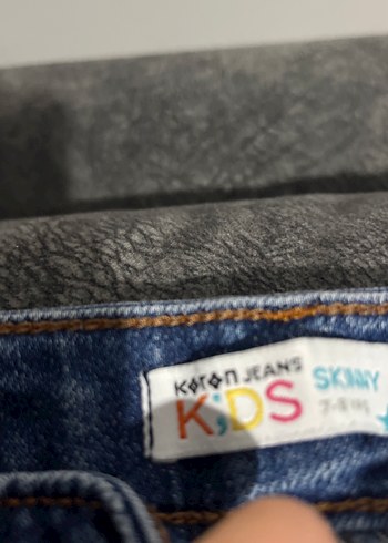 Erkek Çocuk Lacivert Denim Pantolon - Görsel 3