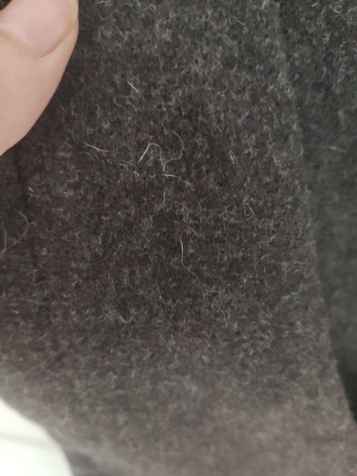 Düğmeli Kahverengi Yün Yelek - Görsel 4