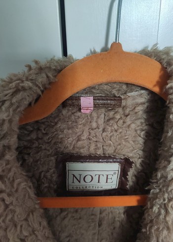 Kahverengi Uzun Deri Kadın Kaban - Görsel 2