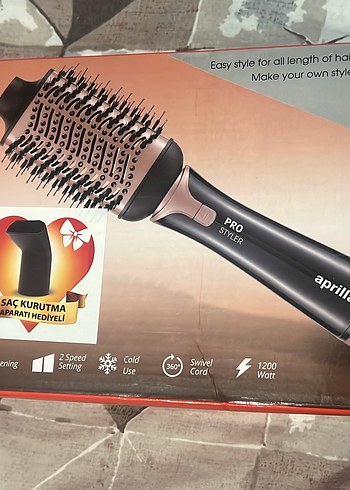 Aprilla Saç Şekillendirici Fön Fırçası