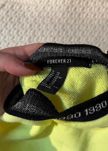 Sarı Mini Sweatshirt - Görsel 3