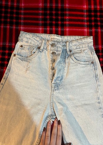 Stradivarius Mom Jean - Görsel 7