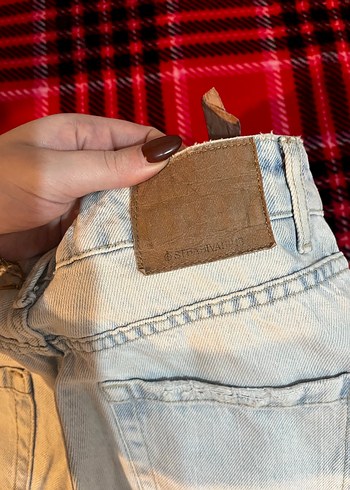 Stradivarius Mom Jean - Görsel 9