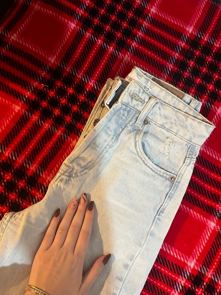 Stradivarius Mom Jean - Görsel 2