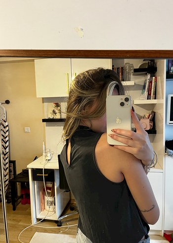 Bershka bogazlı bluz - Görsel 6