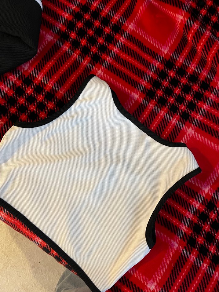 Siyah Baskılı ve Beyaz baskılı Pamuk Atlet Kadın - Görsel 5