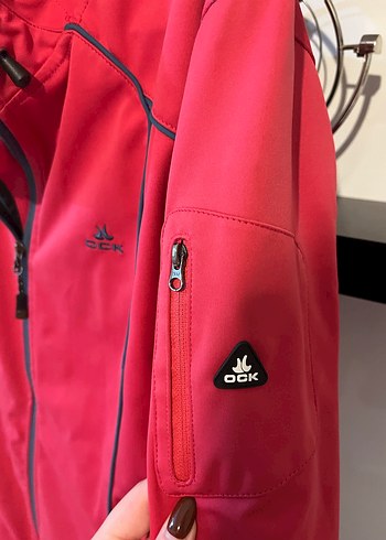 OCK outdoor Kırmızı Fermuarlı Spor Ceket - Görsel 8