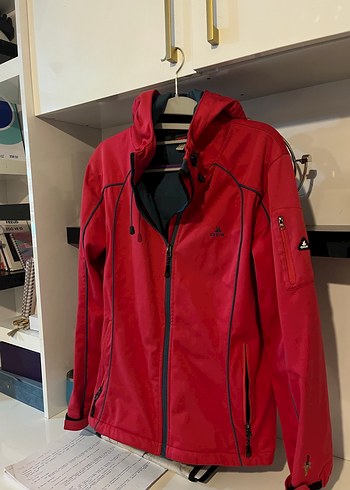 OCK outdoor Kırmızı Fermuarlı Spor Ceket - Görsel 2