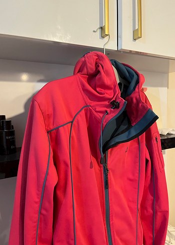 OCK outdoor Kırmızı Fermuarlı Spor Ceket - Görsel 4