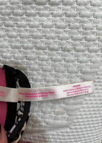 Pink Leopar ve puantiye Desenli Sütyen - Görsel 4