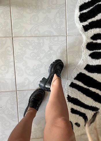 37 Beden Platform Topuklu Kadın Loafer