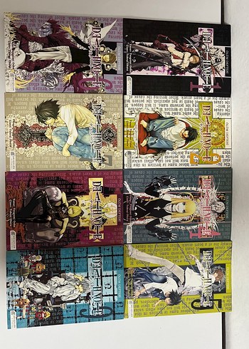 Death Note Manga Serisi 9a kadar (3 hariç)