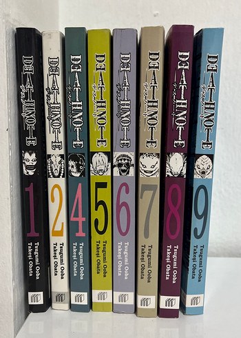 Death Note Manga Serisi 9a kadar (3 hariç)
