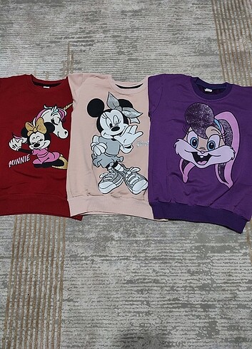 3'lü Sweatshirt 