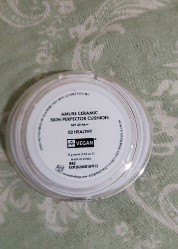 Amuse ceramic skin perfector cushion 02 healty rengi - Görsel 3