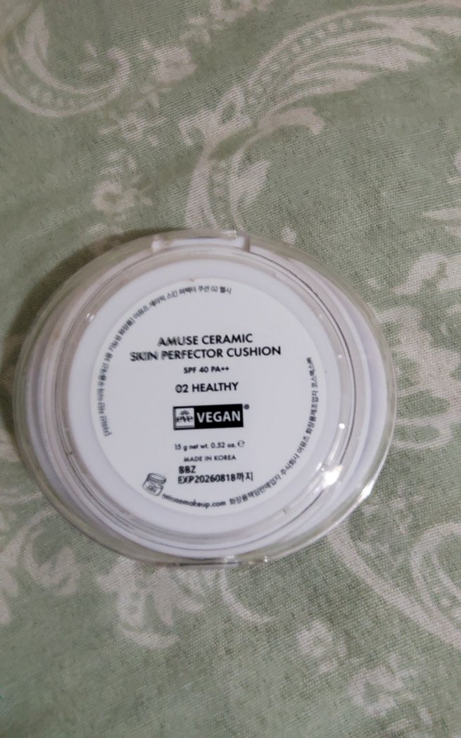 Amuse ceramic skin perfector cushion 02 healty rengi - Görsel 3