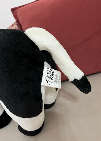 Diğer Kahverengi Siyah Peluş Boğa Oyuncak