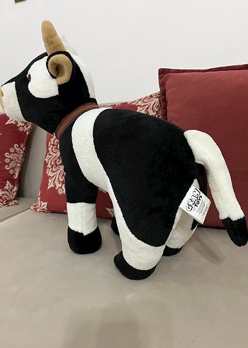 Beden Kahverengi Siyah Peluş Boğa Oyuncak