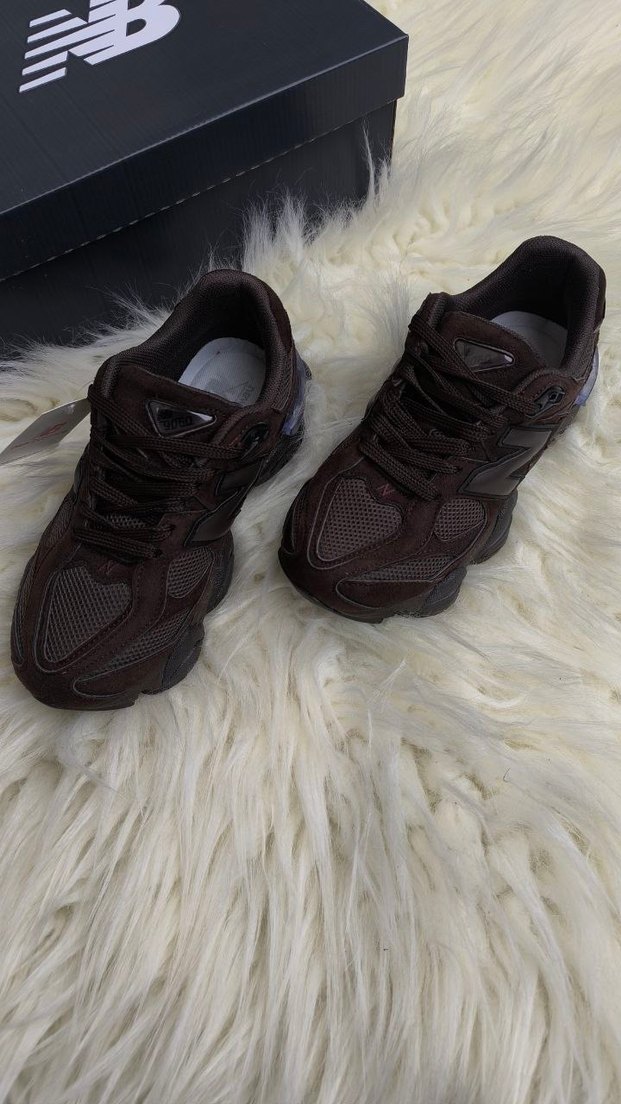 New Balance Kahverengi Kürklü Stiletto Topuklu Sneakers - Görsel 3