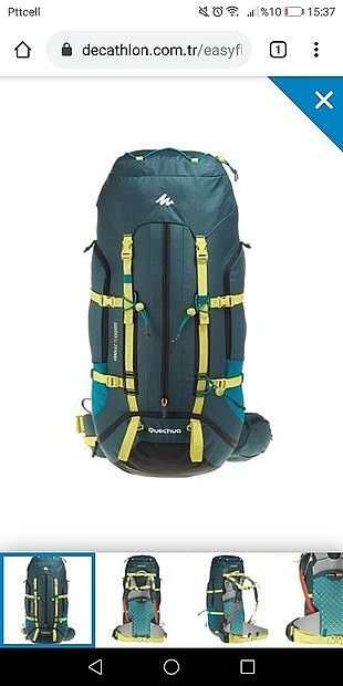 70 Lt Quechua Çanta Decathlon Sırt Çantası %20 İndirimli - Gardrops