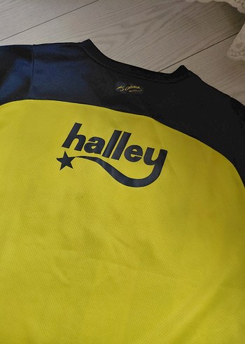 Erkek Sarı-Lacivert V Yaka Spor Forma - Görsel 3