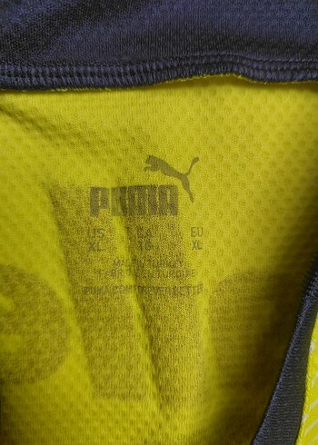 Erkek Sarı-Lacivert V Yaka Spor Forma - Görsel 2