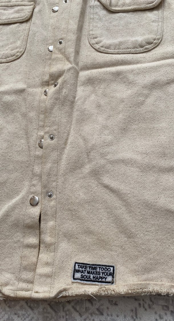 Bej kot ceket - Görsel 4