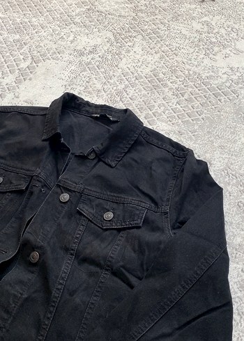 xl Beden siyah Renk Siyah Denim kot Ceket