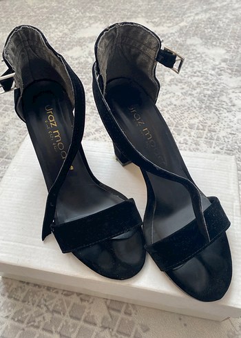 Tek bant kalın topuklu ayakkabı - Görsel 5
