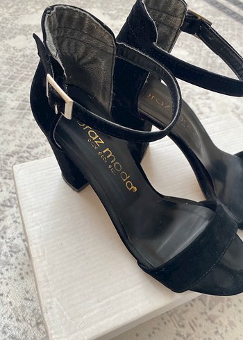 Tek bant kalın topuklu ayakkabı - Görsel 2