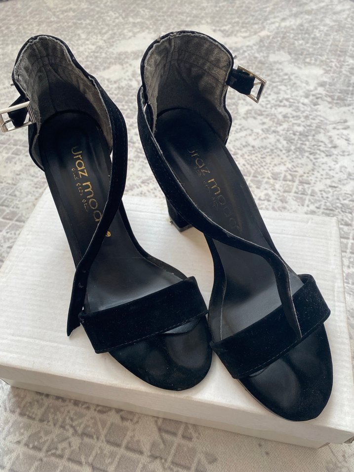 Tek bant kalın topuklu ayakkabı - Görsel 5