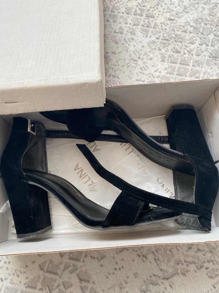 Tek bant kalın topuklu ayakkabı - Görsel 3