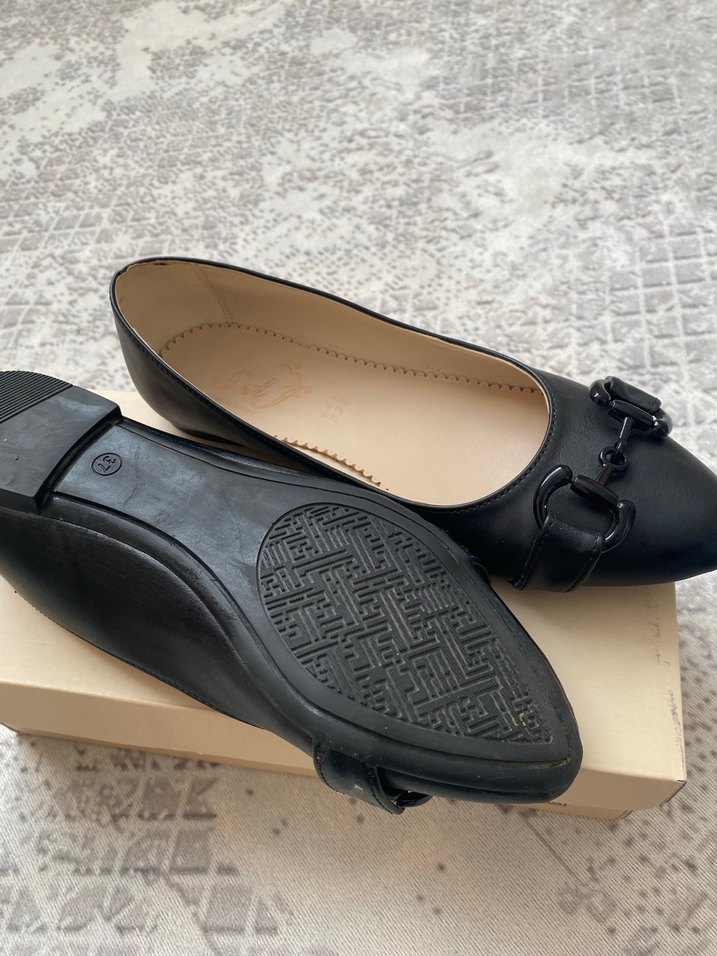 Siyah Tokalı Babet - Görsel 2