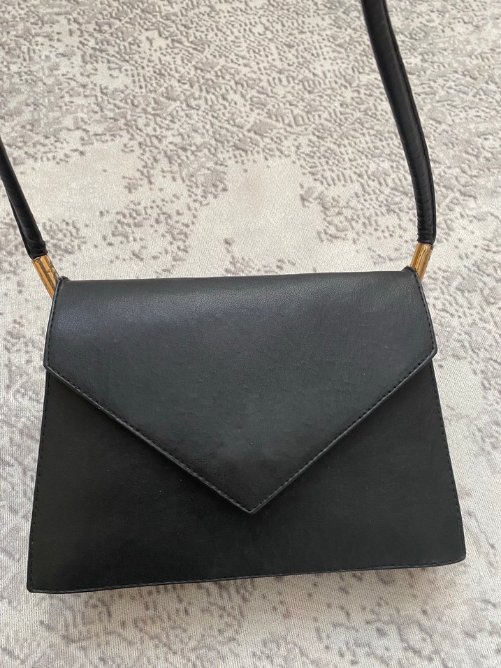 Siyah Zarf Model Omuz çantası - Görsel 3