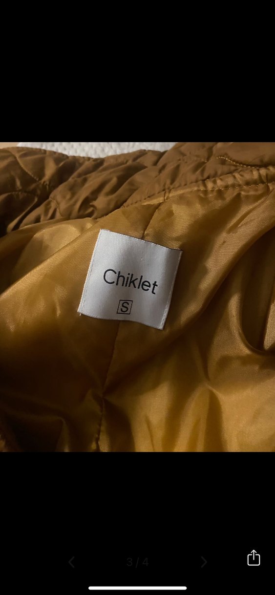 Düğmeli Kahverengi Uzun Kışlık Kadın Mont - Görsel 3