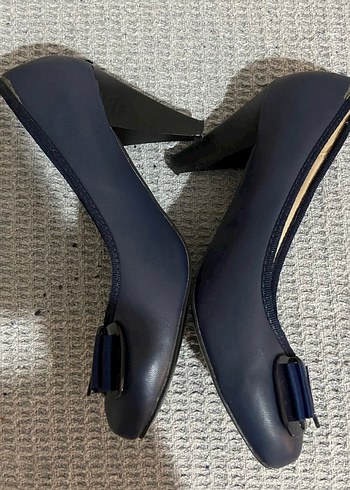 Mavi kadin ayakkabisi - Görsel 2