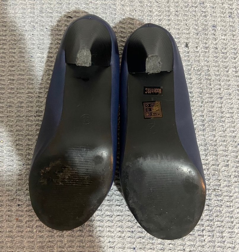 Mavi kadin ayakkabisi - Görsel 3