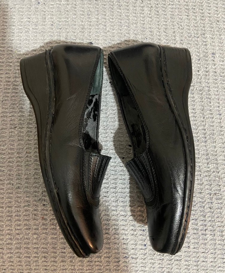 Siyah kadın ayakkabı - Görsel 4