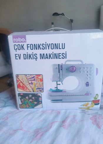 Robo Çok Fonksiyonlu Ev Dikiş Makinesi Beyaz